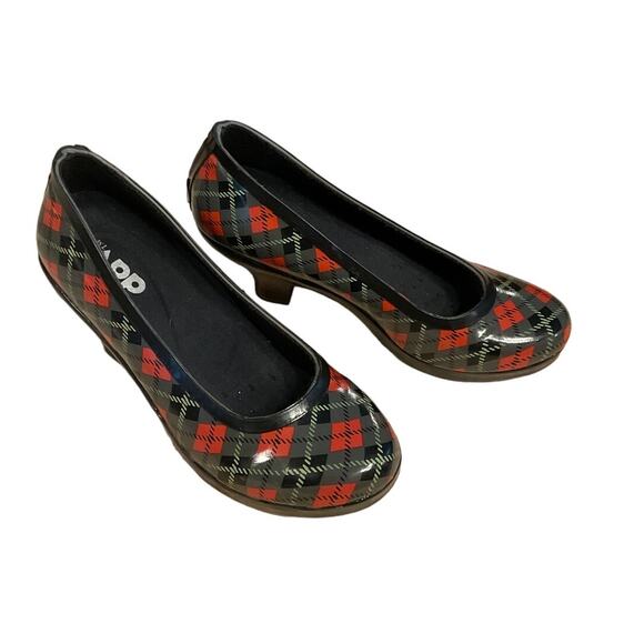 Dav Scot plaid All weather pumps Size 7 - Picture 3 of 4